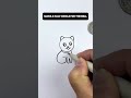 Easy Step Drawing a Cute Kitten