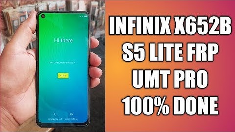 INFINIX X652B S5 LITE FRP UMT PRO 100% DONE
