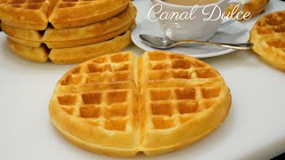Como Hacer Waffles Como Hacer Gofres Super Esponjosos How To Make Eponjus Waffles