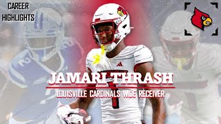 Jamari Thrash | 𝟙 | Louisville Cardinals WR