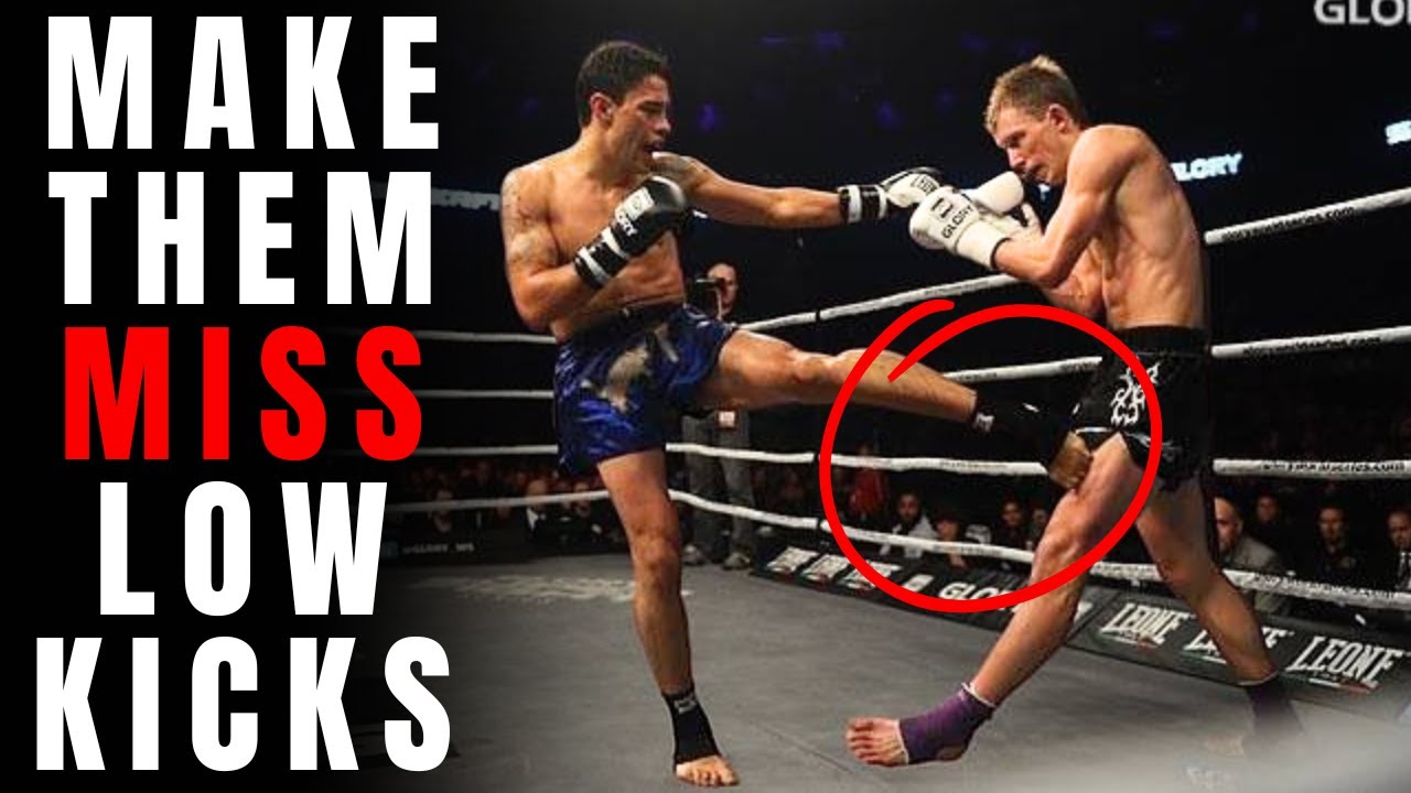 Bad At Checking Low Kicks??? Use This! - YouTube