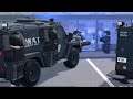 Swat responds to active robbery  erlc roblox liberty county
