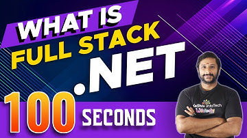 What is Full Stack .Net | What is Dot Net  - Dotnet Course in Chennai