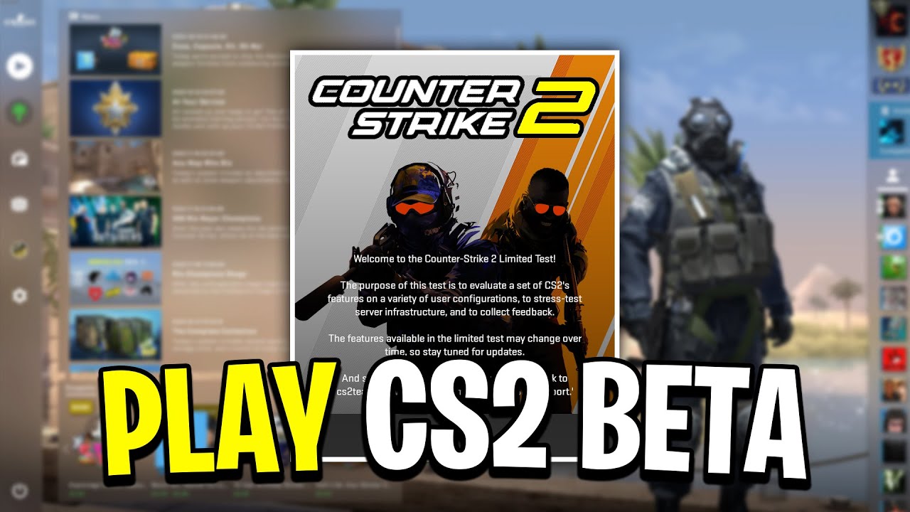 Counter-Strike 2 is available and free to play on Steam