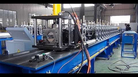 Pallet Racking Upright Rack Roll Forming Machine | Believe Industry