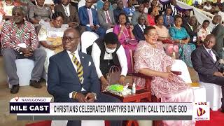CHRISTIANS CELEBRATED MARTYRS DAY WITH CALL TO LOVE GOD