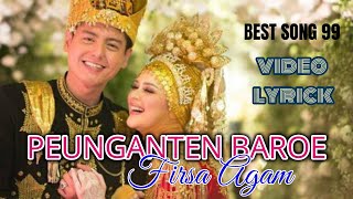 FIRSA AGAM - PEUNGANTEN BARO ( Lyric video )