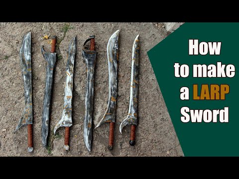 Делаем протектированные мечи (LARP) | How to make a LARP Sword