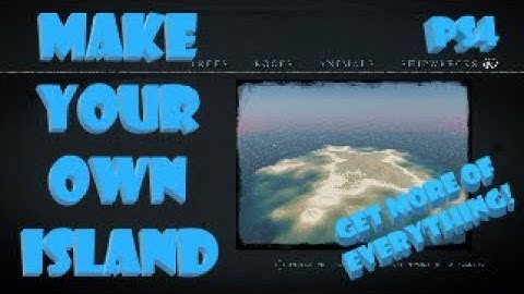 Stranded Deep PS4 Make Your Own Island