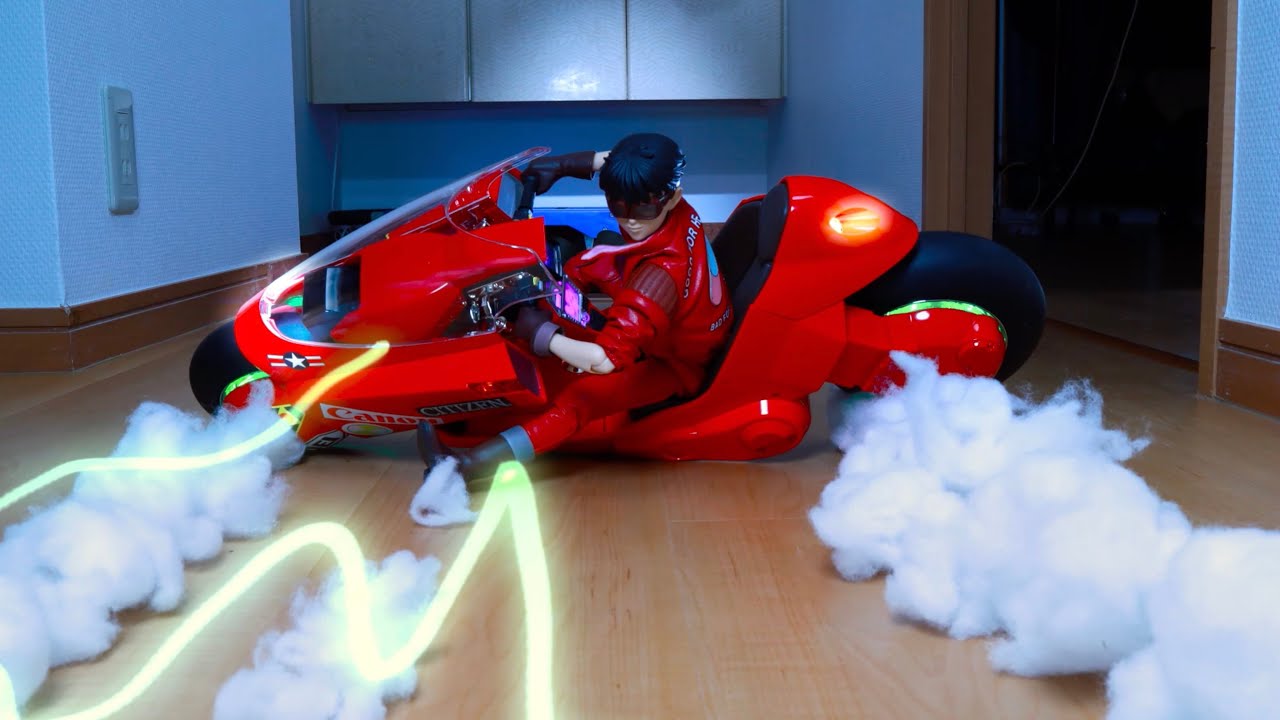 コマ撮りしてみた 金田バイク 篠𠩤健太 コマ撮りアニメーター Note