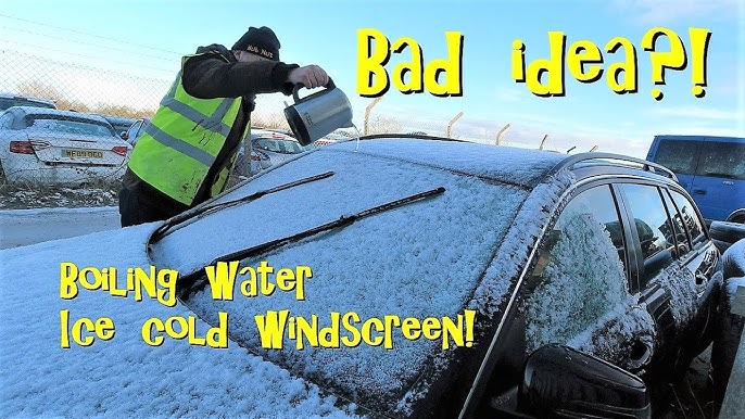 Easy solution to de-ice your windshield 