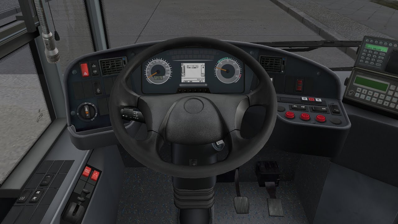 Citybus 628c LF 12m e6 - dashboard, fixed sounds OMSI 2