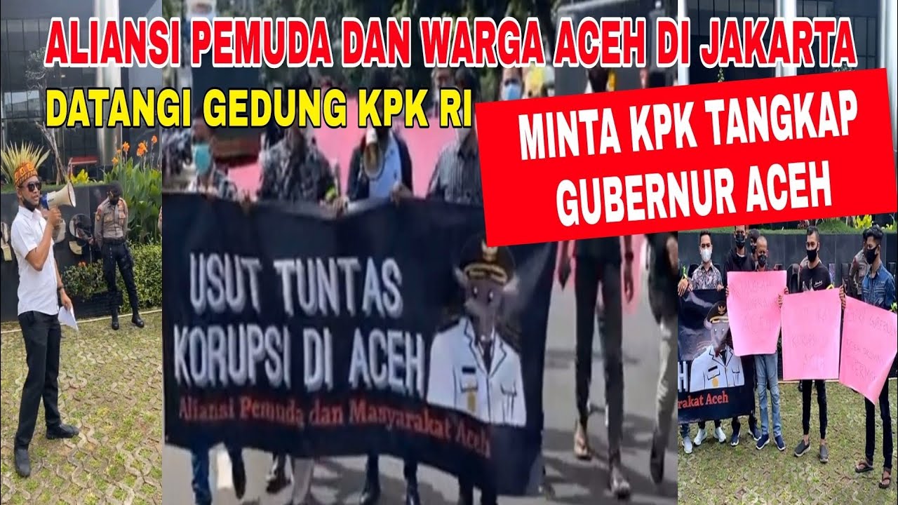 Warga Aceh di Jakarta Geruduk Gedung KPK, Minta KPK Umumkan Hasil Penyelidikan Korupsi di Aceh