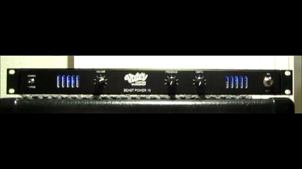 victor-custom-workshop-beast-power-10-guitar-tube-power-amp-demo-youtube
