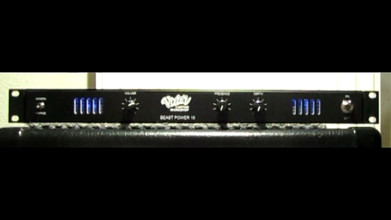 VICTOR CUSTOM WORKSHOP BEAST POWER 10 Guitar Tube Power Amp Demo YouTube VICTOR CUSTOM WORKSHOP BEAST POWER 10 Guitar Tube Power Amp Demo YouTube