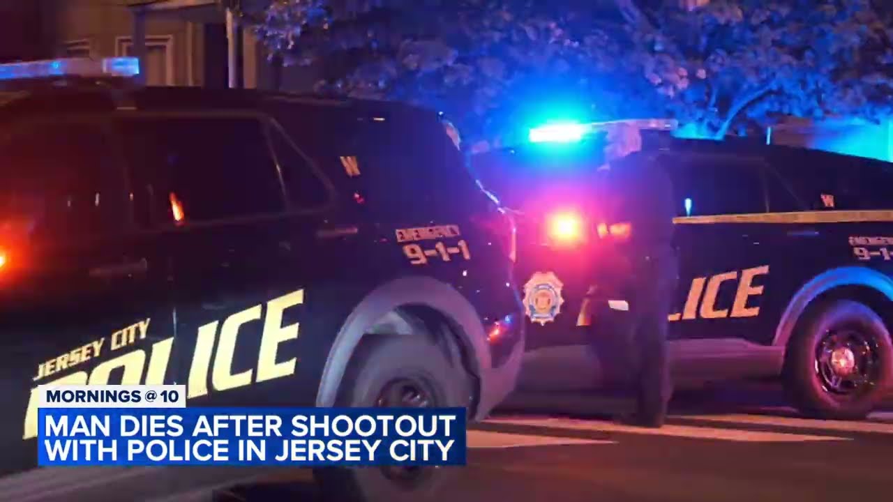 Man dies after shootout with police in Jersey City