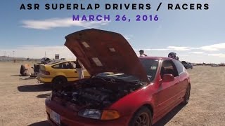 ASR Superlap Time Attack Track Day Road Racing - 3/26/16 CRX EG Hatch Integra