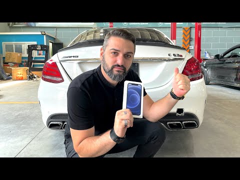 AMG C63s - პირველი გავლა! iPhone 12 - ის გათამაშება!