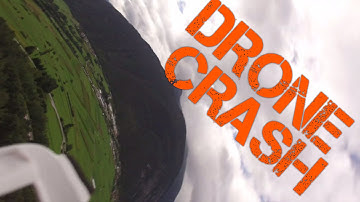 Drone Crash in 4k Phantom 3 Pro Crash Nassereith Austria