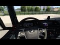 Euro Truck Simulator 2 MAN везу шпроты + мод на графику и дождь + 100% качание автомобиля