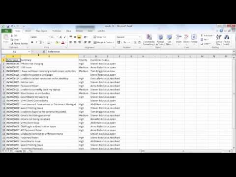 Exporting from Service Manager- Feature Friday Blog, Hornbill