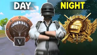 Day vs Night Best Time to Push Conqueror in BGMI 😂🔥 screenshot 5