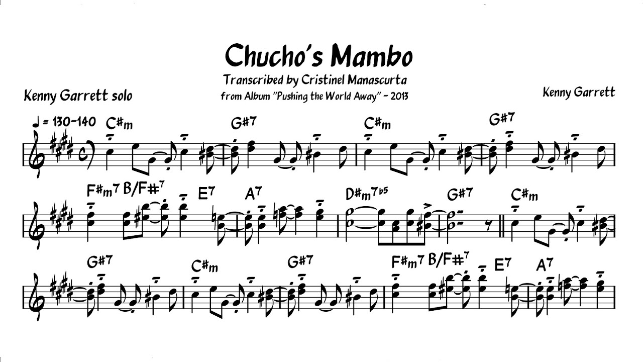 Mambo Jambo / Que Rico el Mambo Sheet music for Trombone, Saxophone alto,  Saxophone tenor, Trumpet in b-flat (Mixed Quartet)