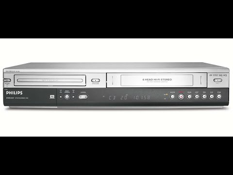 Запись с CD на  VHS. Philips DVD755VR.