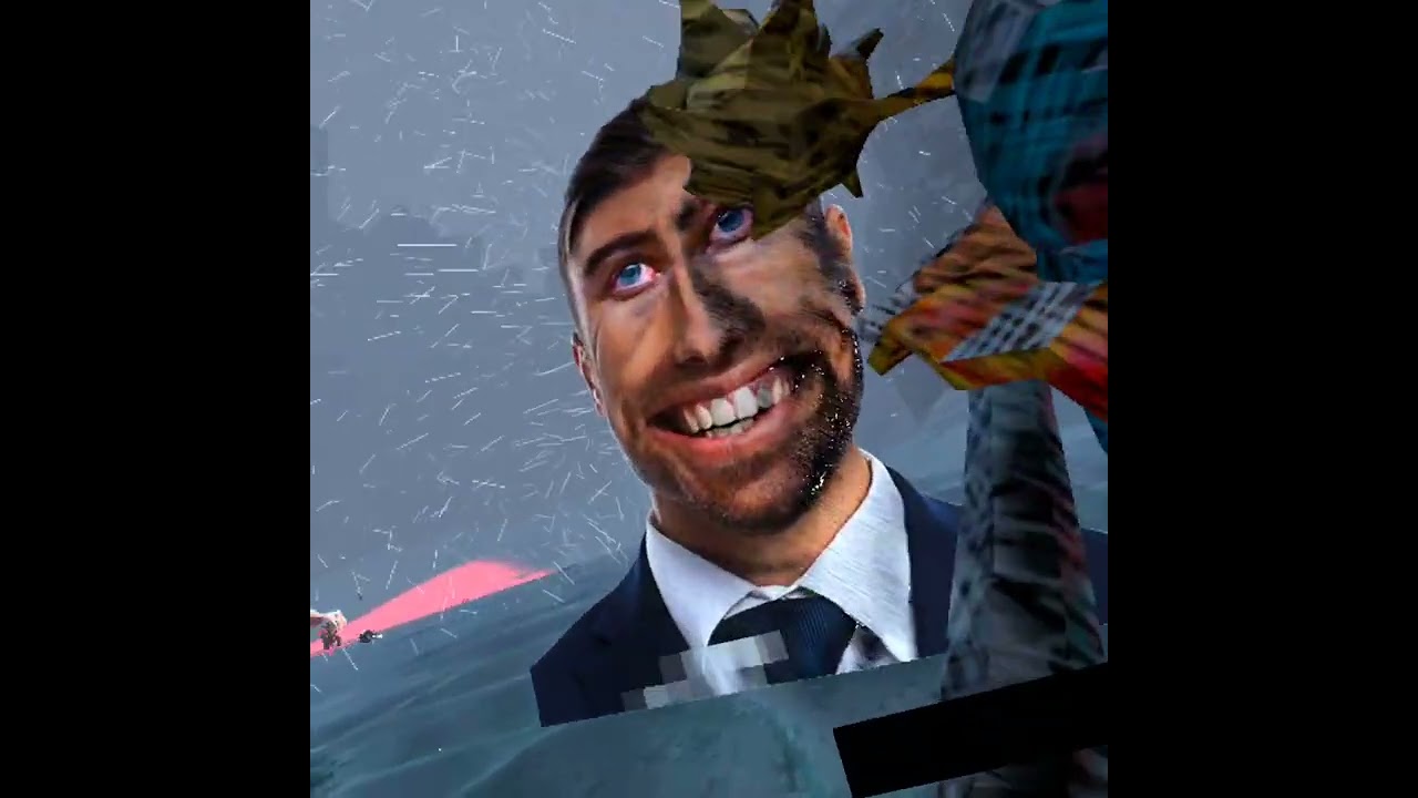 Killing clown monster in Lake Map