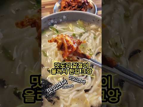 수유손칼국수 영상맛집