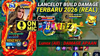 Lancelot Gw Memakai Build Yang Bisa Membuat Musuh Langsung Ilang 2026!! 🔥 Renz Rey