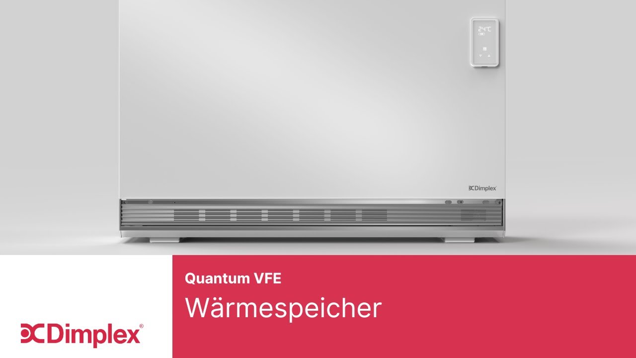 Wärmespeicher Quantum VFE Dimplex YouTube