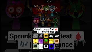 Sprunki Horror Beat 🩸🎶 | Scary Dance Moves #fyp #trending #viral #gaming #funny #music #sprunki