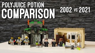 LEGO Harry Potter 2002 vs 2021 - Polyjuice!