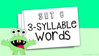 (SET 6) Rapid Automatised Naming 3-Syllable Words