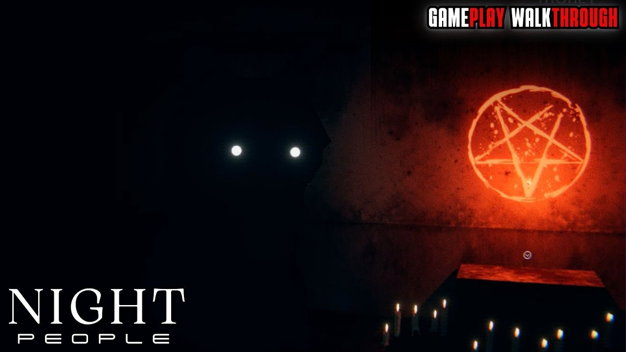 INSANE HORROR GAME WITH INTENSE JUMP SCARES | NIGHT PEOPLE | INDIE HORROR GAME NO COMMENTARY