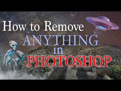How to remove anything (even all the humans) in Photoshop.