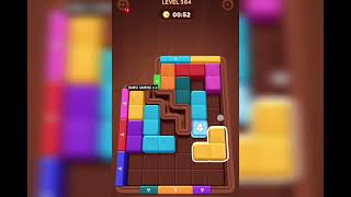 Wood Away Block Jam Level 364 Game Walkthrough Solution
