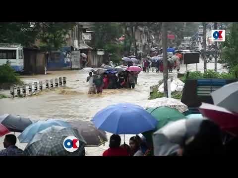 बाढीमा डुब्यो भक्तपुर, क्रेन र डुंगाबाट उद्धार