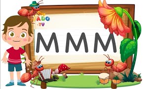 The Letter M | Learn Writing Letter M in English . تعلم كتابة حرف  Mمع سوبر جادو #learning #M_letter