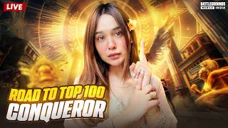 CONQUEROR RANK PUSH 😍|FACECAM 😍|VERTICAL STREAM #shortvideo  #bgmilive #girlgamerE screenshot 4