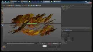 How to make autumn leaves in Cinema 4d