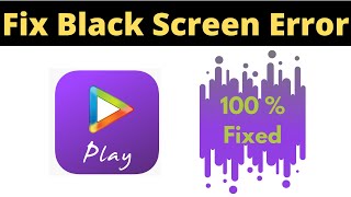 Fix Hungama Play App Black Screen Err Problem Solved in Android - Hungama Play screen issue solved screenshot 1