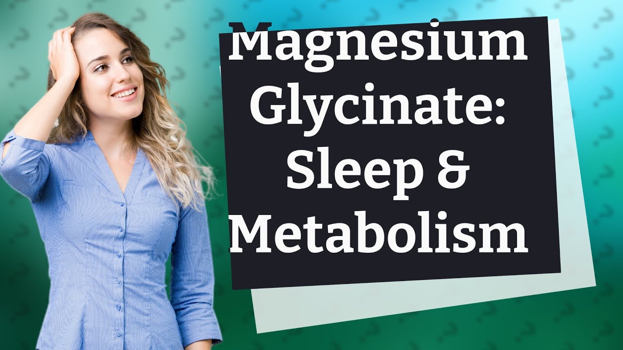 Which Magnesium Is Best For Sleep And Metabolism YouTube Which Magnesium Is Best For Sleep And Metabolism YouTube