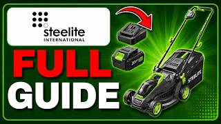 Steelite DG500 Cordless Lawn Mower Assembly (Full Guide) lawn mower review