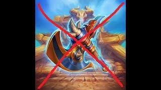 Hearthstone:  -  (Taunt Warrior)  -   No Weapon!  -   NO PROBLEM