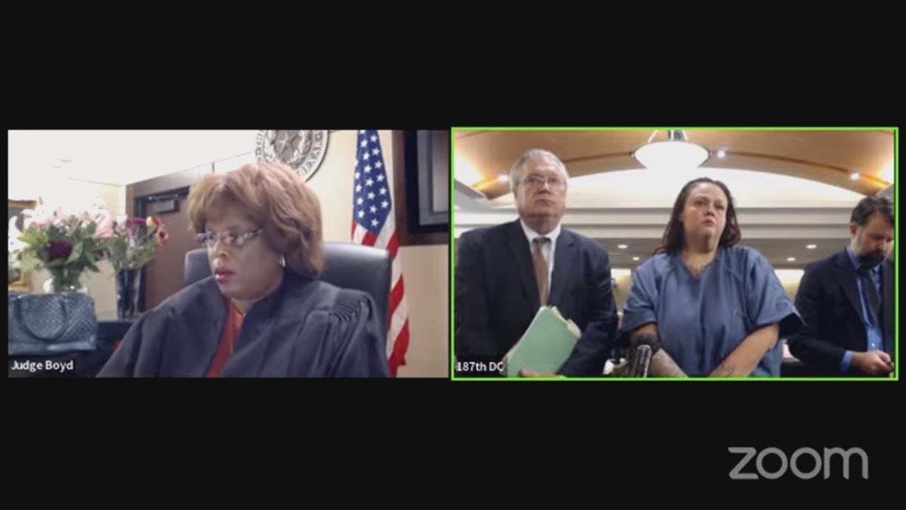 Judge Unaffected  by Woman's Tears Before Sentencing!