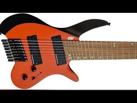 IYV- IEHLFF8-300 Multi scale 8 string guitar review. - YouTube