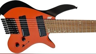 Celebrity IYV- IEHLFF8-300 Multi scale 8 string guitar review.  Profile