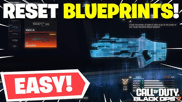 Black Ops 7 - How To Reset Blueprints - How To Get Back Original Attachments! Fix Broken Blueprints!